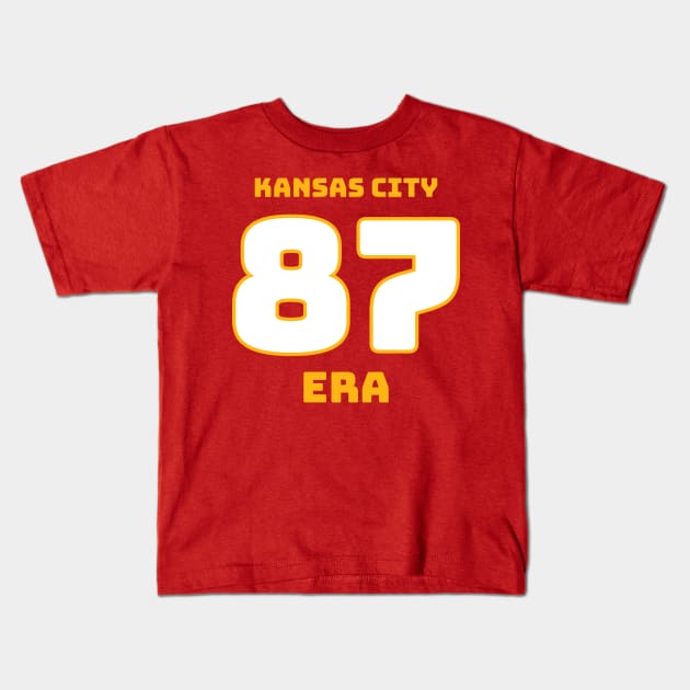 Kansas City 87 Era Kids T-Shirt by tiden.nyska